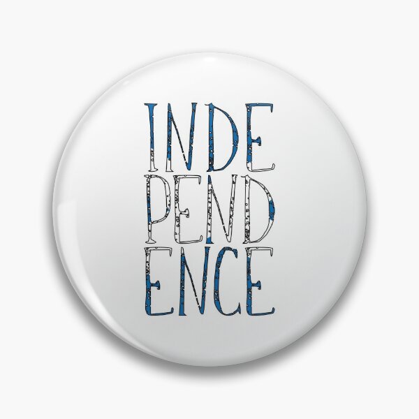 Item preview, INDEPENDENCE, Scottish Independence Saltire Flag Slogan designed and sold by MacPean.
