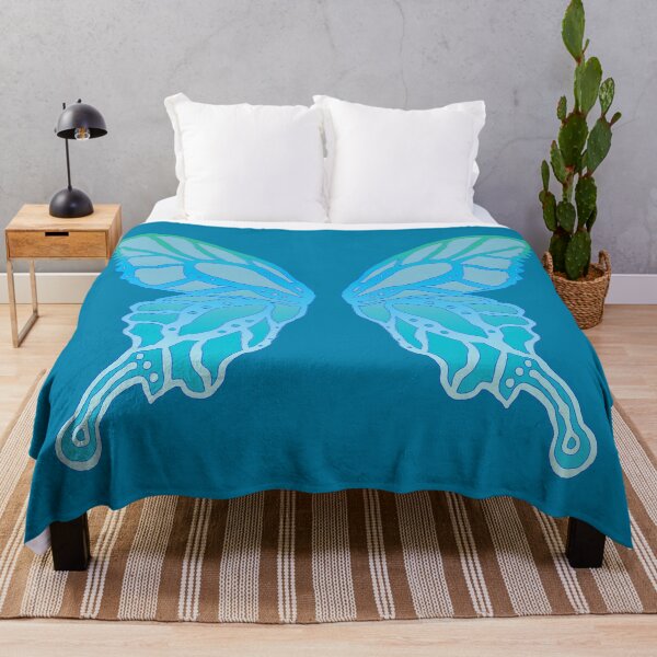 Item preview, Butterfly Faerie Wings you can wear!!!! (Deep Freeze) designed and sold by foxandtigersden.