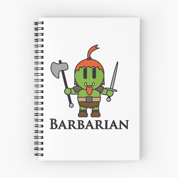 Item preview, Barbarian from role-playing games like Dungeons & Dragons designed and sold by Pano1980.