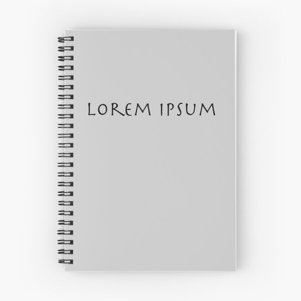 Item preview, Lorem Ipsum in Black Type designed and sold by Whoopsidoodle.