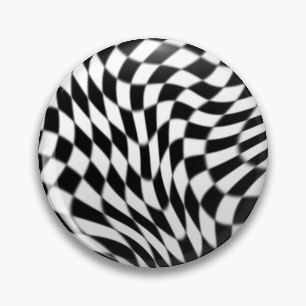 Item preview, Trippy Black Checkered Pattern designed and sold by STAR10008.
