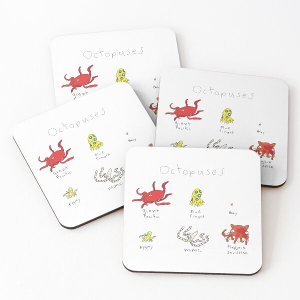 Item preview, Octopuses designed and sold by AwesomeAnimal.