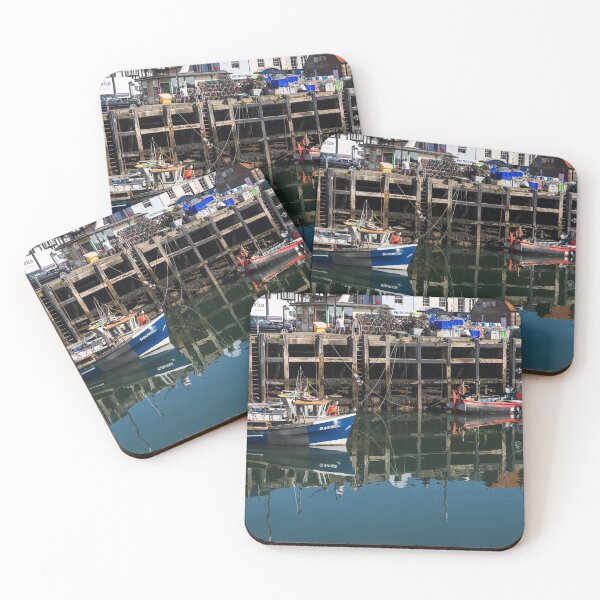 Item preview, Reflections of fishing boats designed and sold by wellsie82.