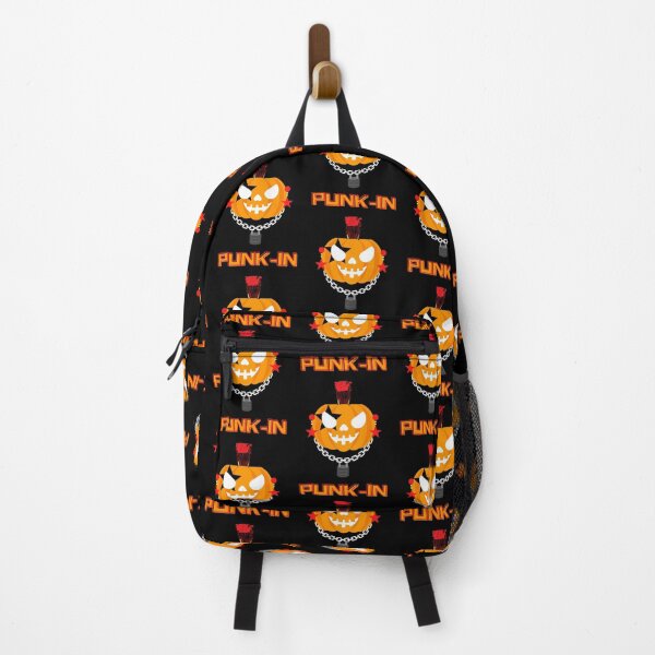 Item preview, Punk-in Pumpkin JAck O Lantern Punk Halloween Alternative Funny designed and sold by RKSDesigns.