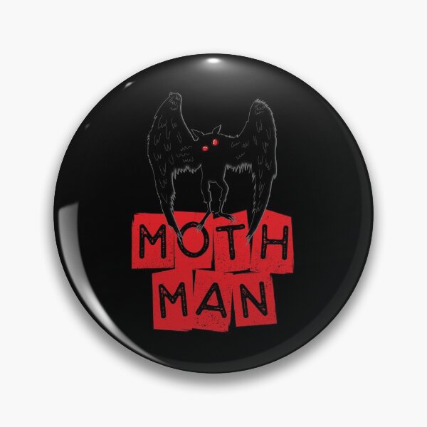Item preview, The Mothman Distressed Letterblock designed and sold by strangeology.