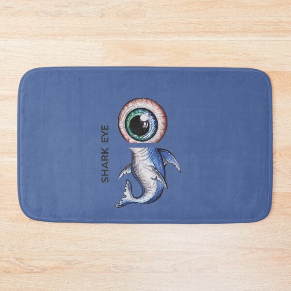 Item preview, SHARK EYE by FrankenDuo azure blue designed and sold by FrankenDuo.