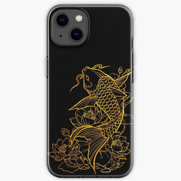 Gold Koi iPhone Soft Case