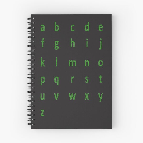 Item preview, complete alphabet - dark green suede designed and sold by ZiphGames.