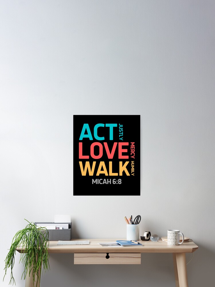 Act Love Walk {Poster}