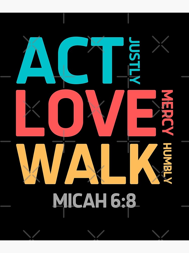 Act Love Walk {Poster}