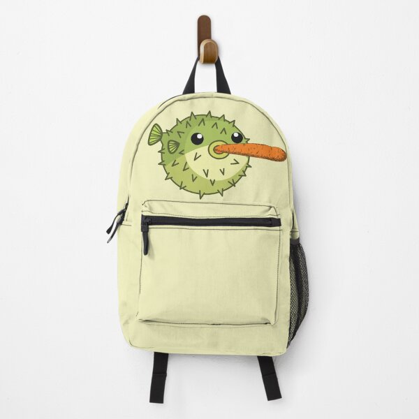 Item preview, Pufferfish Eating a Carrot designed and sold by StarByAsem.