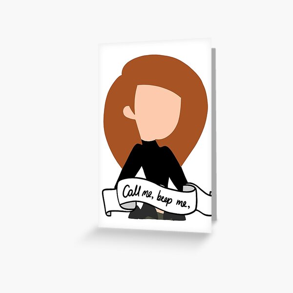 Kim Possible  Greeting Card