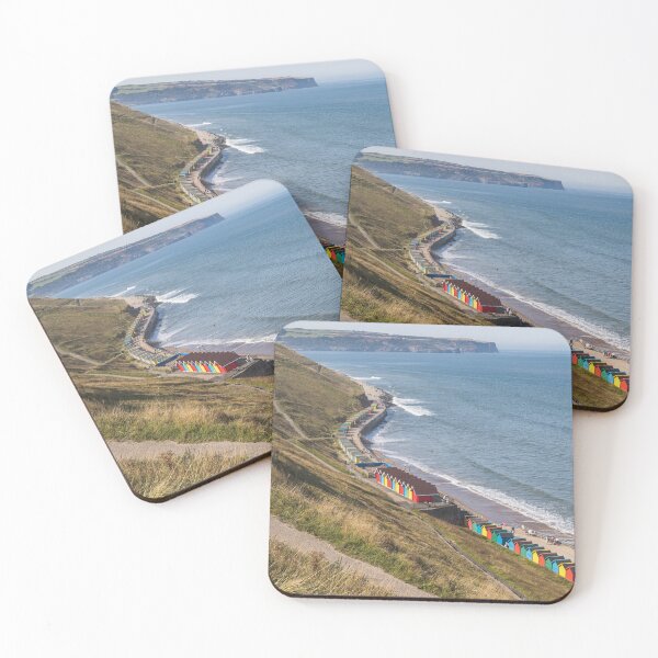 Item preview, Beach huts on the Whitby seafront designed and sold by wellsie82.