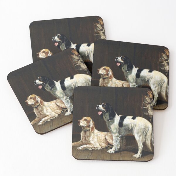 Item preview, A Pair of Setters - Alexander Pope - 1913 designed and sold by CJET.