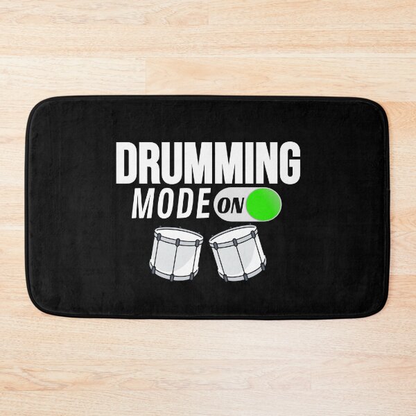 Item preview, Drummer Mode ON Drumming designed and sold by jacks-tees.