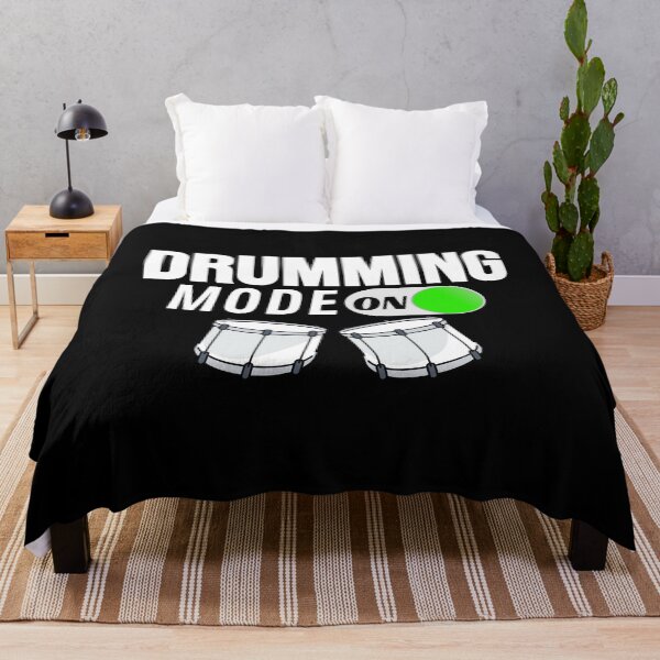 Item preview, Drummer Mode ON Drumming designed and sold by jacks-tees.