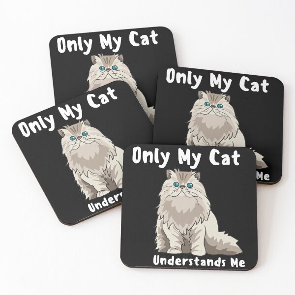 Item preview, Only My Cat Understands Me designed and sold by MoMasry.