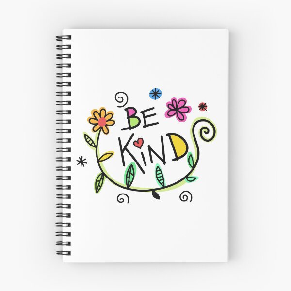 Item preview, Pretty Floral Be Kind designed and sold by GoodGirlDesigns.