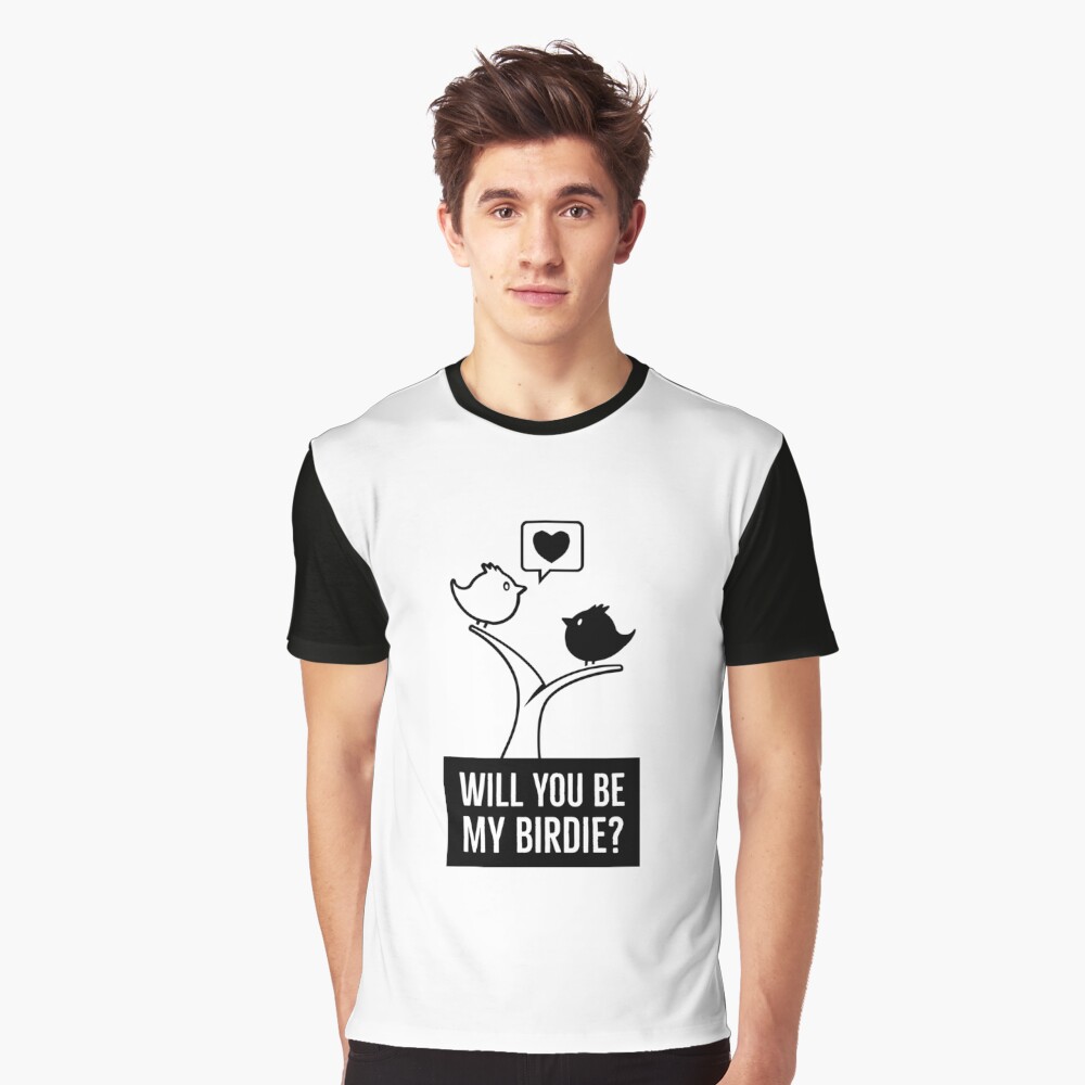 Bird love and love for birds Graphic T-Shirt