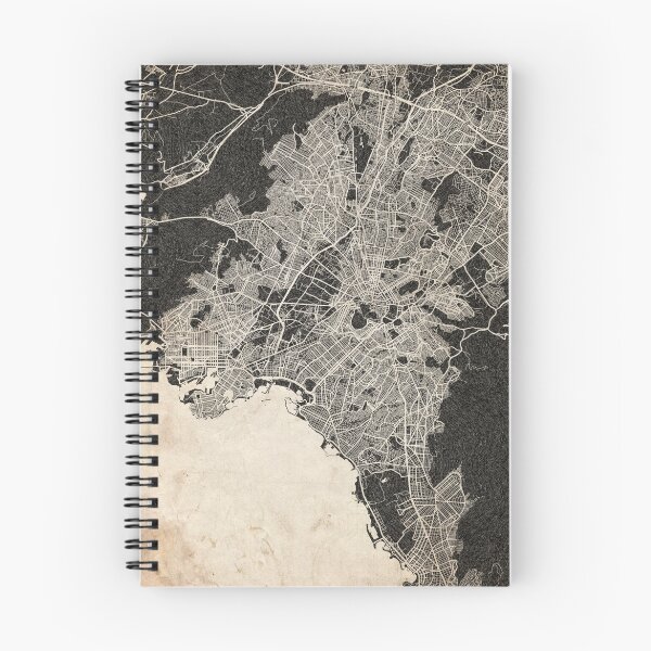 Item preview, athens map ink lines designed and sold by InkMaps.