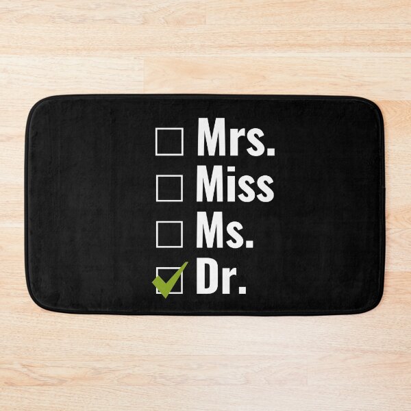 Item preview, Ms. Miss Mrs. Dr. - Ph.D. College Graduation designed and sold by ThydraDesigns.
