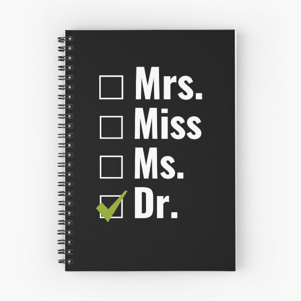 Item preview, Ms. Miss Mrs. Dr. - Ph.D. College Graduation designed and sold by ThydraDesigns.