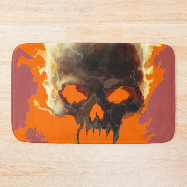 Item preview, burning skull designed and sold by Kiraslife.