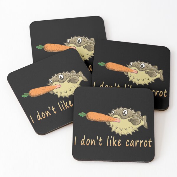 Item preview,  Pufferfish Eating a Carrot  designed and sold by StarByAsem.