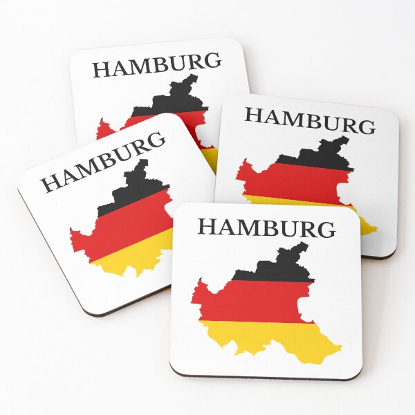 Item preview, Hamburg Map, Germany designed and sold by marosharaf.