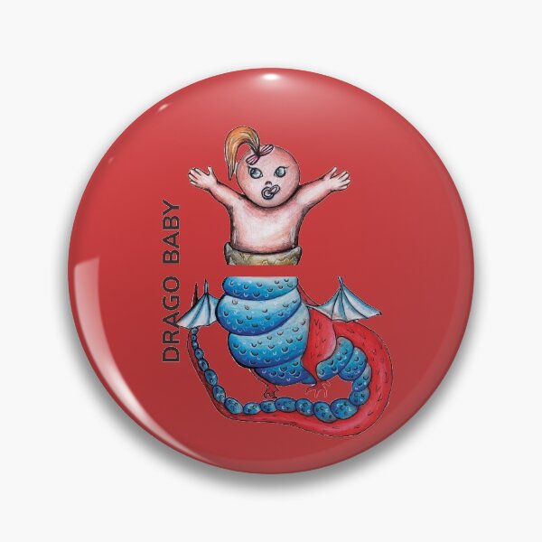 Item preview, DRAGO BABY by FrankenDuo red designed and sold by FrankenDuo.