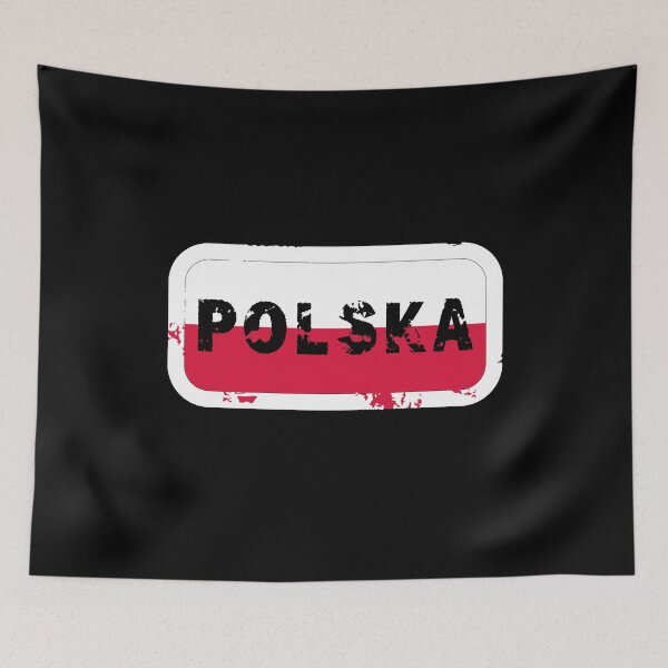 Item preview, Poland polish label designed and sold by GeogDesigns.