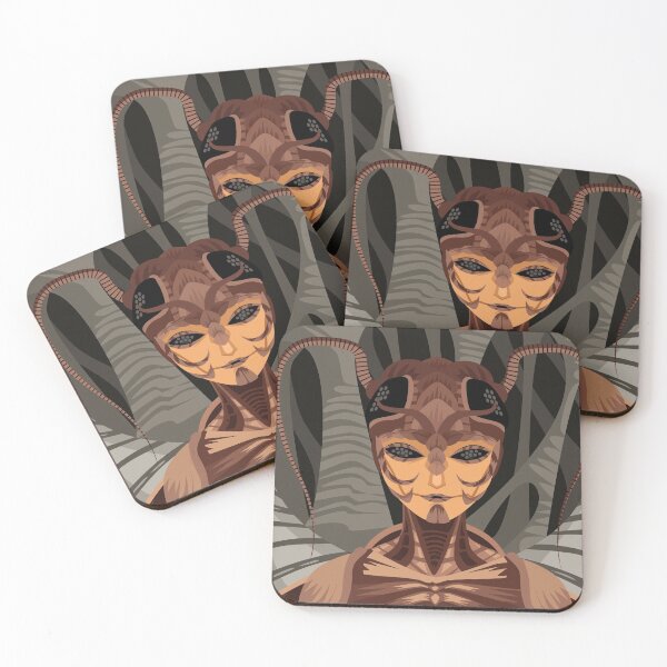 Item preview, creepy monster insect queen lady designed and sold by matintheworld ( delcarmat ).