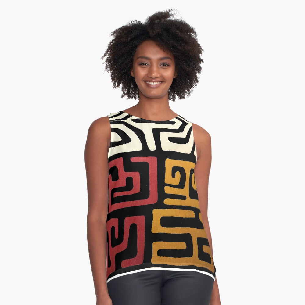 Item preview, Sleeveless Top designed and sold by CrazyCraftLady.