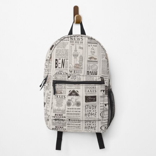 Newspaper print [white] display picture 1