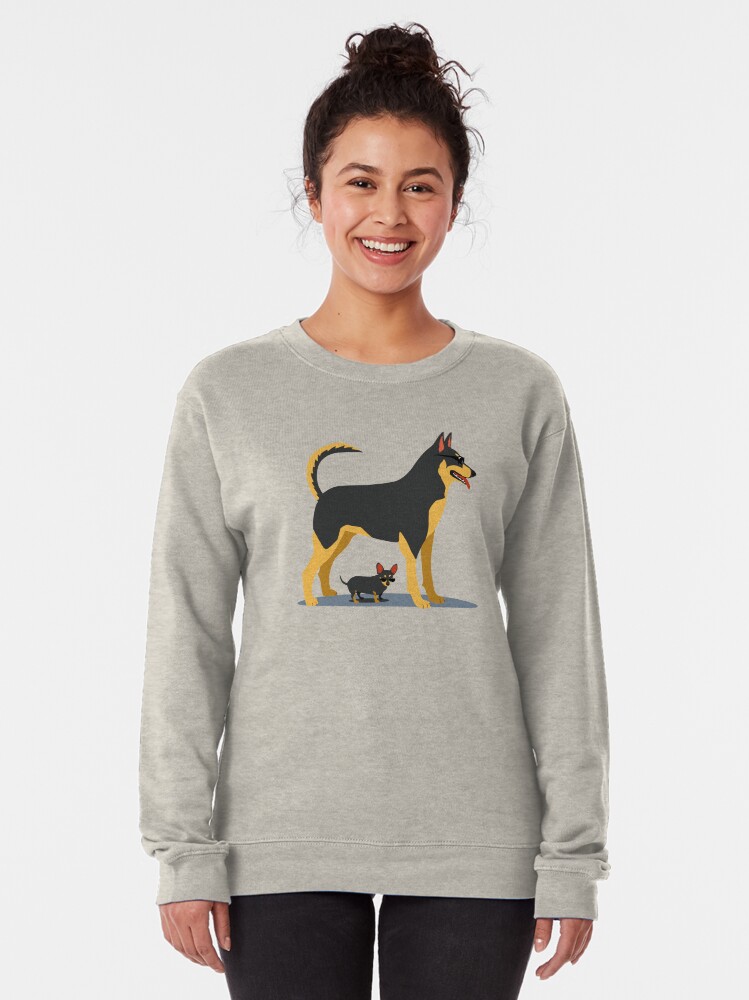 Alternate view of Sunscreen - dark gray option Pullover Sweatshirt