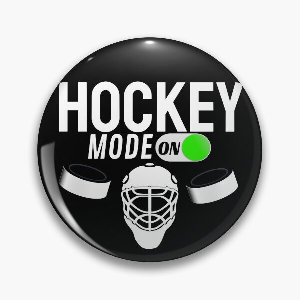 Item preview, Hockey Mode ON Goalie Pucks designed and sold by jacks-tees.