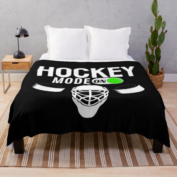 Item preview, Hockey Mode ON Goalie Pucks designed and sold by jacks-tees.