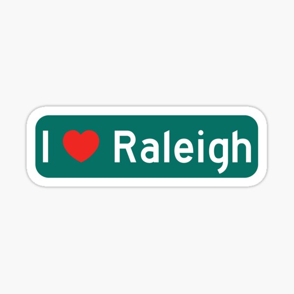 Item preview, I Love Raleigh! designed and sold by DoodleDashCollective.
