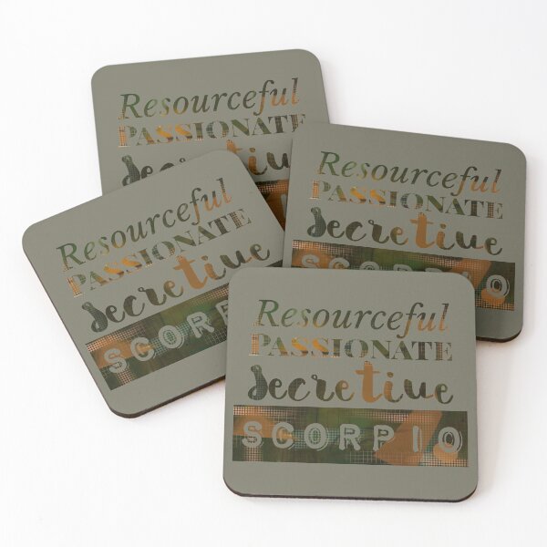 Item preview, Scorpio Zodiac Sign Rusty Pattern  designed and sold by AMSonArt.