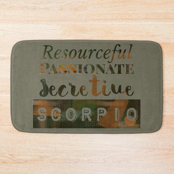 Item preview, Scorpio Zodiac Sign Rusty Pattern  designed and sold by AMSonArt.