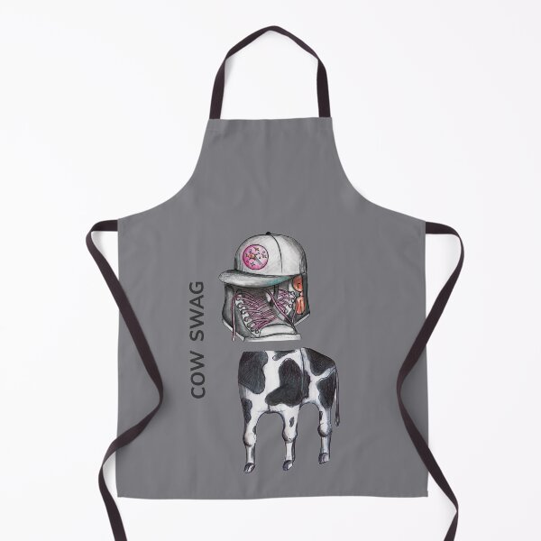 Item preview, COW SWAG by FrankenDuo grey lavender designed and sold by FrankenDuo.
