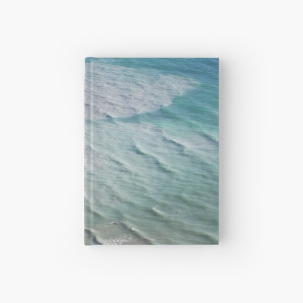 Chalk cliffs towering white ocean Hardcover Journal