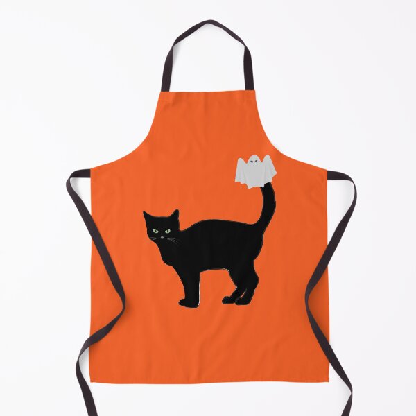 Item preview, Halloween cat Ghost Tail designed and sold by ZazasDesigns.