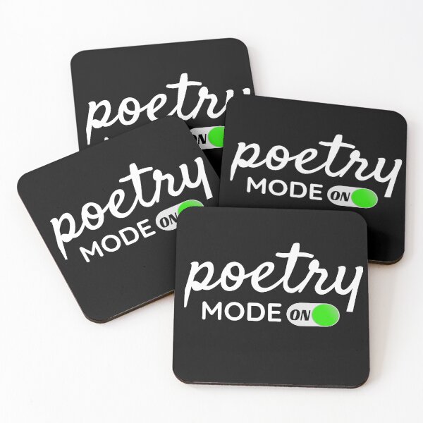 Item preview, Poetry Mode ON designed and sold by jacks-tees.