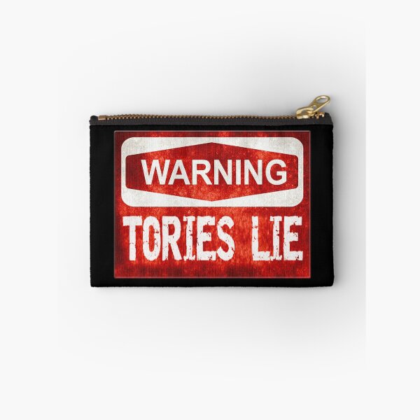 Artikelvorschau, WARNUNG TORIES LÜGEN entworfen und verkauft von Paparaw.