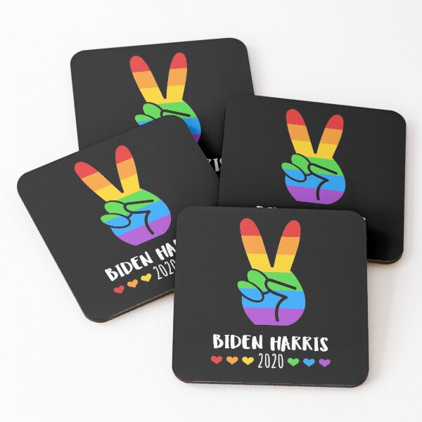 Item preview, Joe Biden Kamala Harris 2020 Rainbow Gay Pride LGBT Election Presidential Campaign designed and sold by aronia.