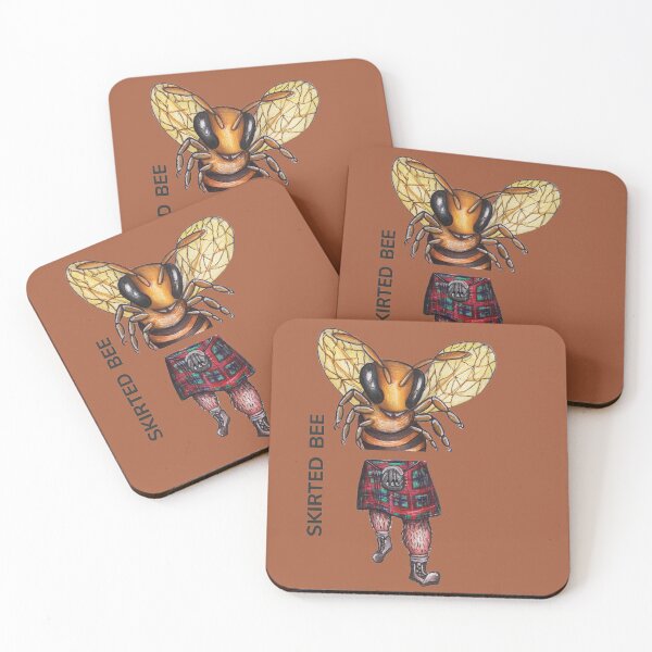 Item preview, SKIRTED BEE by FrankenDuo sienna tan designed and sold by FrankenDuo.