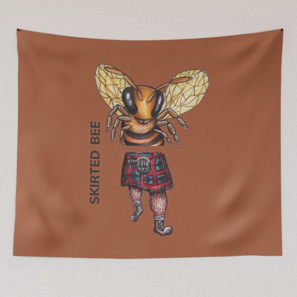 Item preview, SKIRTED BEE by FrankenDuo sienna tan designed and sold by FrankenDuo.