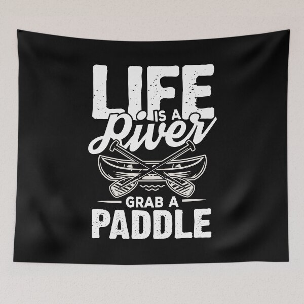 Item preview, Life is a river designed and sold by valuestees.