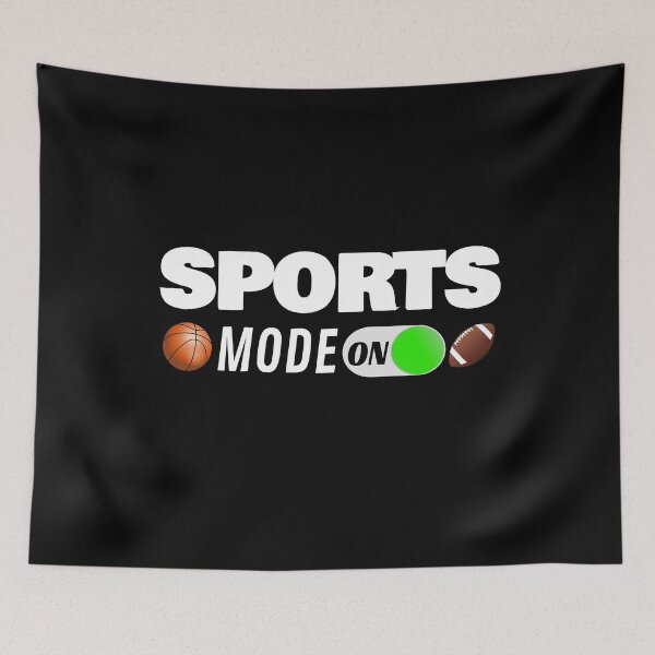 Item preview, Sports Mode ON designed and sold by jacks-tees.